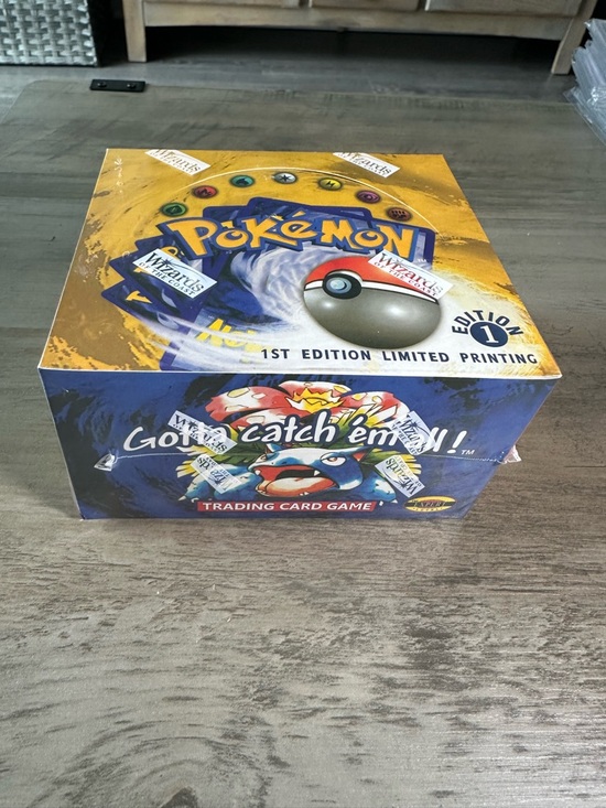 1st edition pokemon booster box unopened Vintage Base Set GERMAN Pokmon Pack 320: 1999 Pokmon Base Set